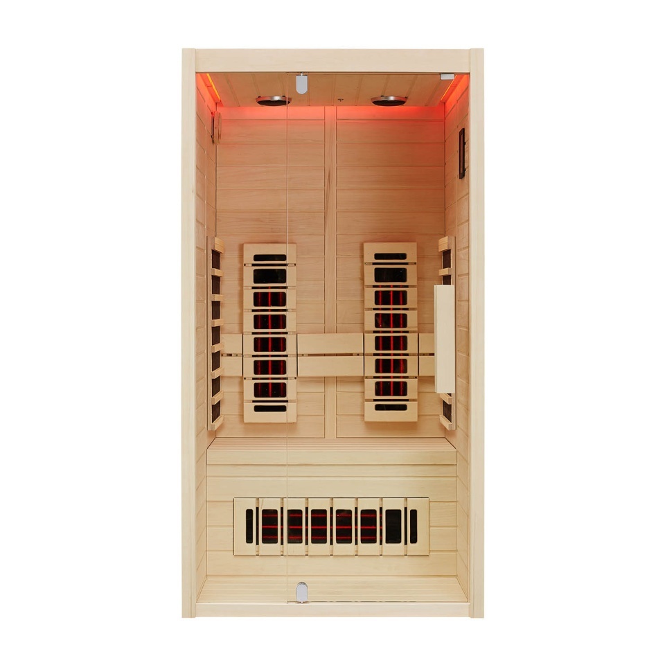 Инфракрасная сауна Mexda WS-1809 красный кедр 1200*1000*1900 (рис.2)